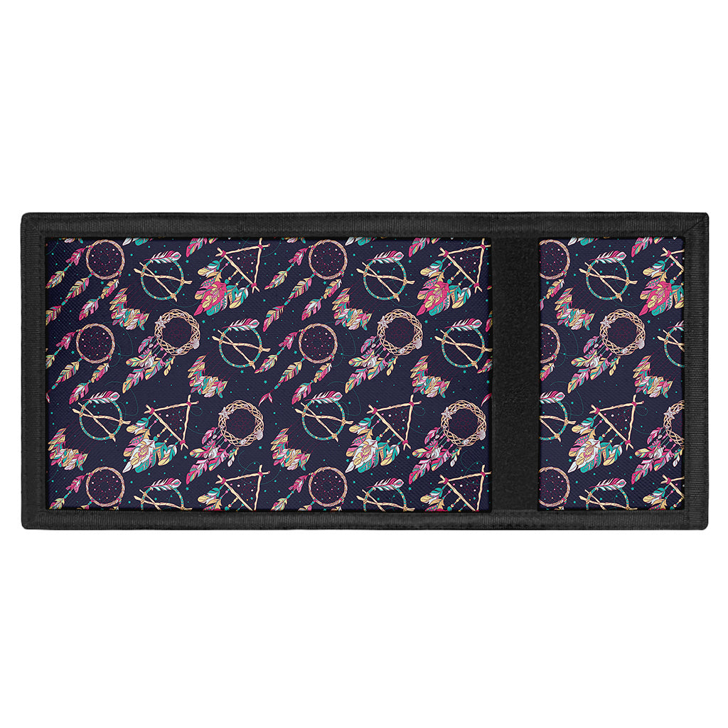 Native American Dream Catcher Print Trifold Wallet