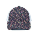 Native American Dream Catcher Print White Mesh Trucker Hat