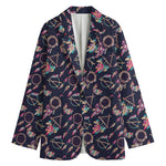 Native American Dream Catcher Print Women's Blazer