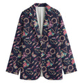 Native American Dream Catcher Print Women's Cotton Blazer