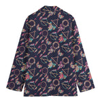 Native American Dream Catcher Print Women's Cotton Blazer