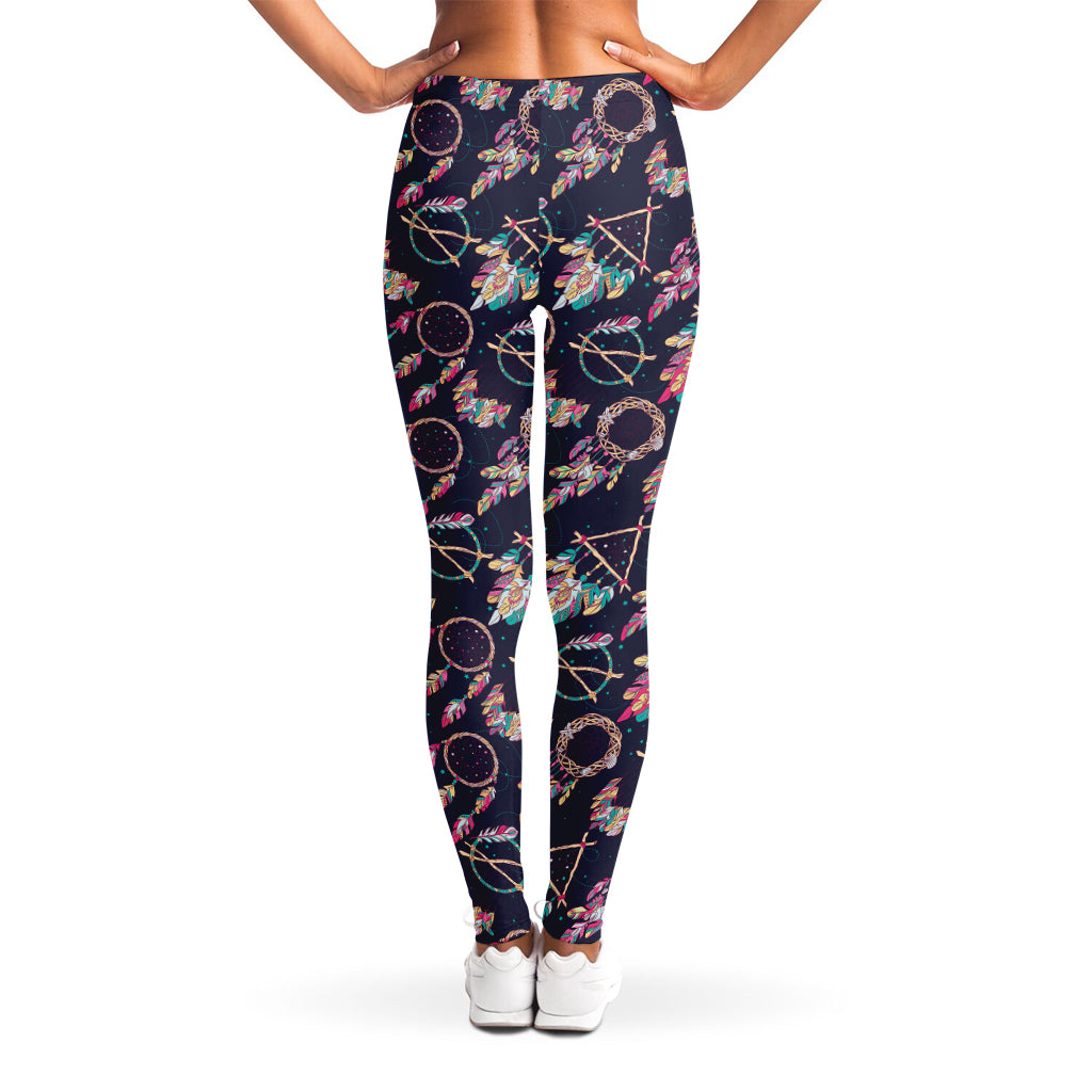 Native American Dream Catcher Print Women's Leggings