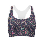 Native American Dream Catcher Print Women's Sports Bra