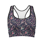 Native American Dream Catcher Print Women's Sports Bra