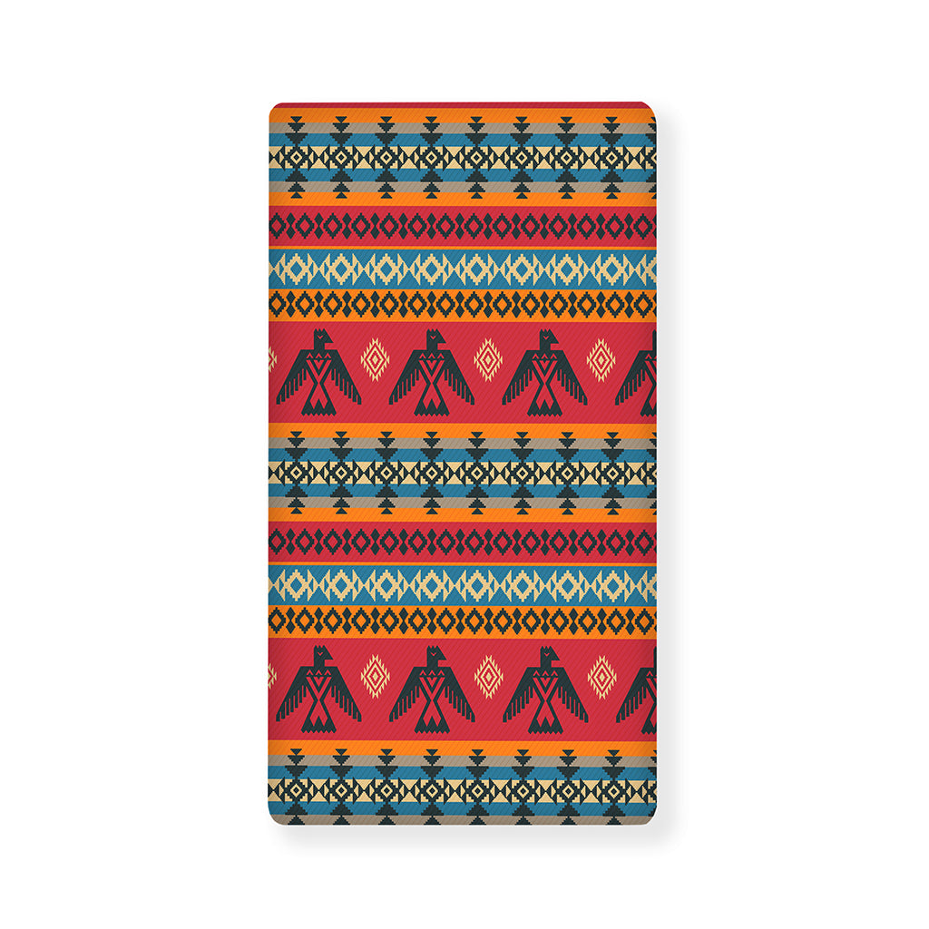 Native American Eagle Pattern Print Baby Crib Sheet
