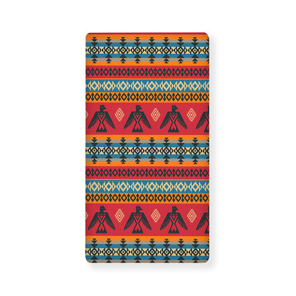Native American Eagle Pattern Print Baby Crib Sheet