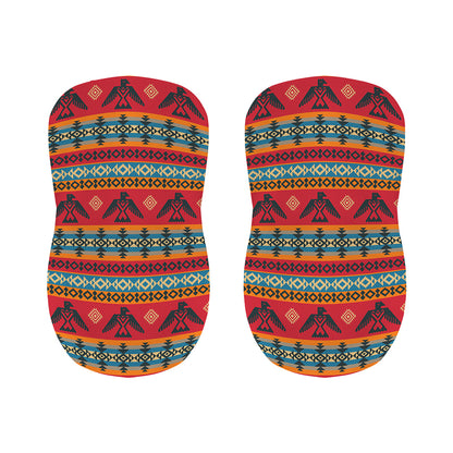 Native American Eagle Pattern Print Bar Stool Covers