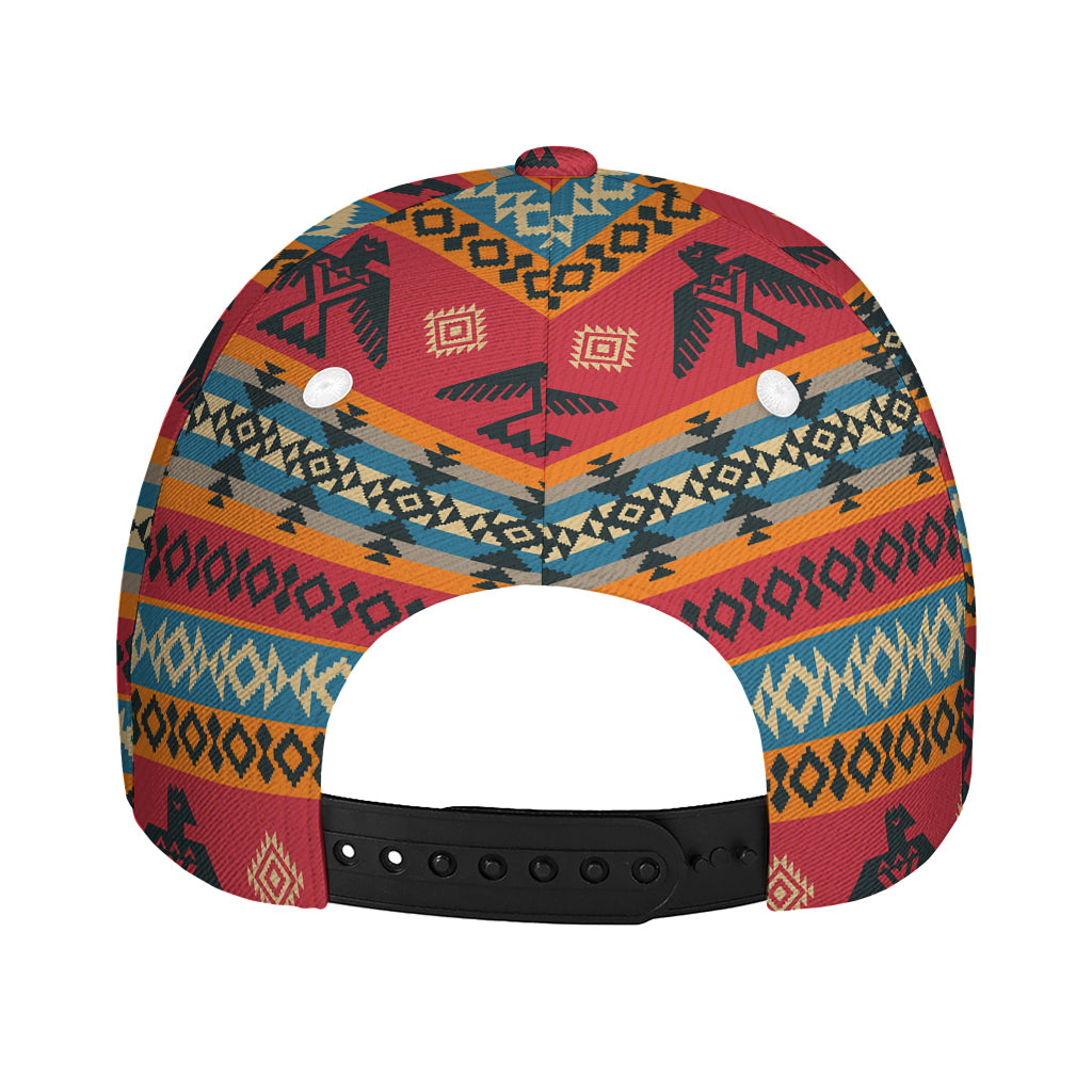 Native American Eagle Pattern Print Baseball Cap