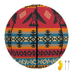 Native American Eagle Pattern Print Basketball