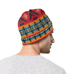 Native American Eagle Pattern Print Beanie