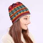 Native American Eagle Pattern Print Beanie