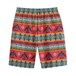 Native American Eagle Pattern Print Cotton Shorts