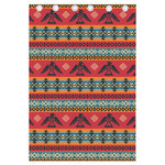 Native American Eagle Pattern Print Curtain