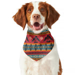 Native American Eagle Pattern Print Dog Bandana