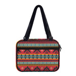 Native American Eagle Pattern Print Double Strap Bible Bag