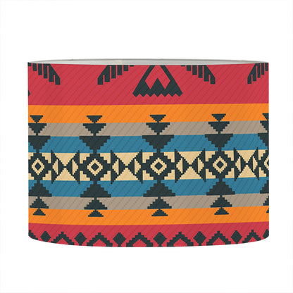 Native American Eagle Pattern Print Drum Lamp Shade