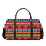 Native American Eagle Pattern Print Duffle Bag