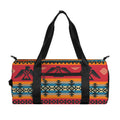 Native American Eagle Pattern Print Gym Bag