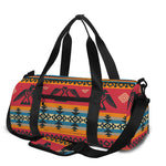 Native American Eagle Pattern Print Gym Bag