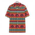 Native American Eagle Pattern Print Hawaiian Shirt