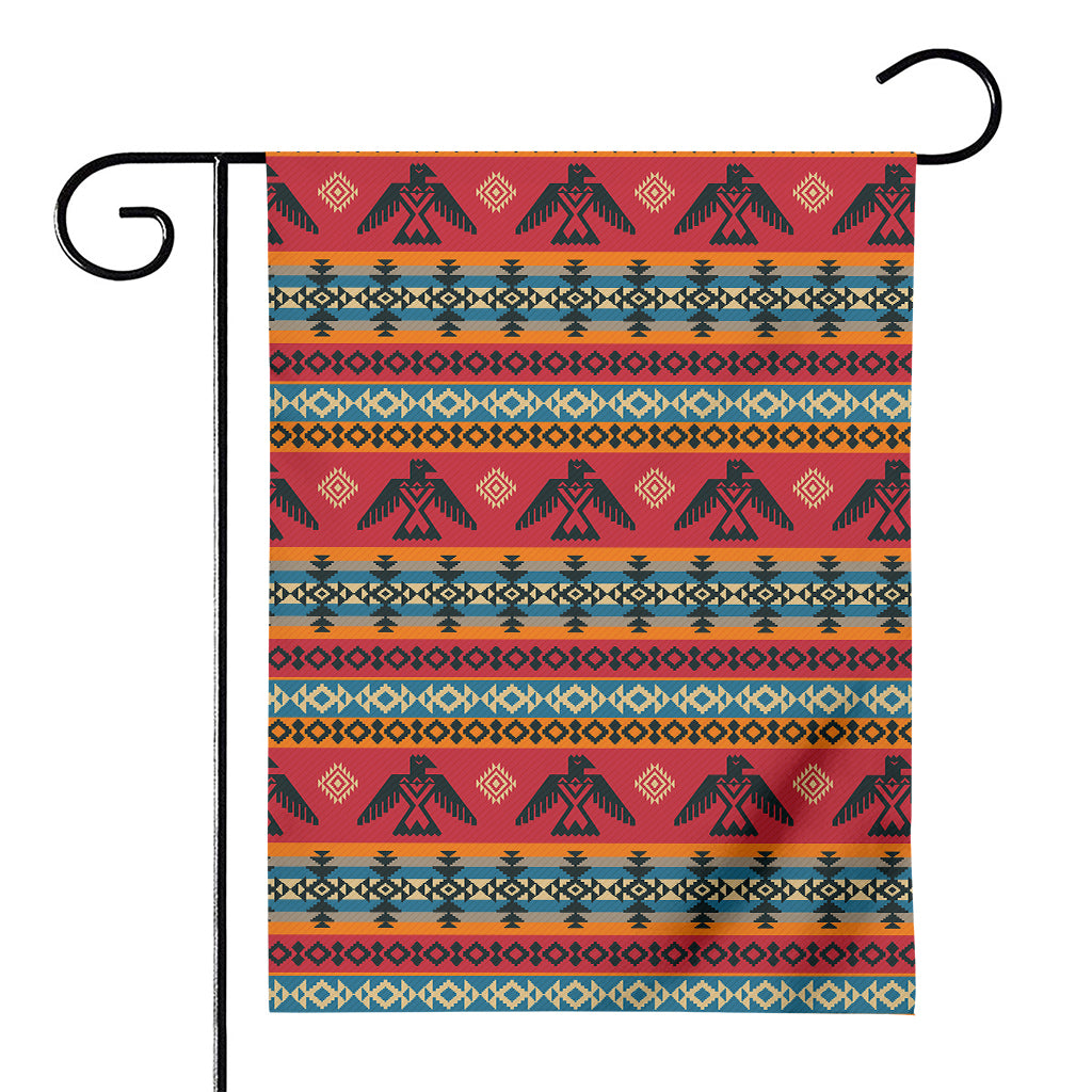 Native Pattern Flag Native American Eagle Pattern Print House Flag – GearFrost