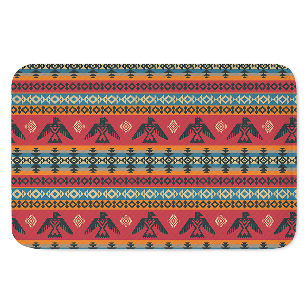 Native American Eagle Pattern Print Indoor Door Mat