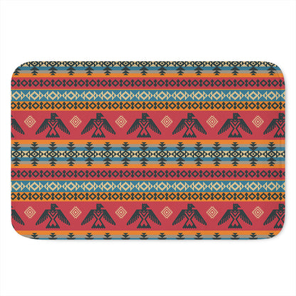 Native American Eagle Pattern Print Indoor Door Mat
