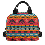 Native American Eagle Pattern Print Insulated Lunch Bag