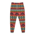 Native American Eagle Pattern Print Jogger Pants