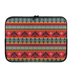 Native American Eagle Pattern Print Laptop Sleeve