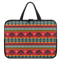 Native American Eagle Pattern Print Laptop Sleeve With Handle