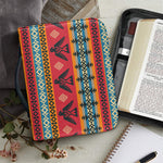 Native American Eagle Pattern Print Leather Bible Cover