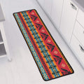 Native American Eagle Pattern Print Long Kitchen Mat