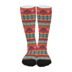Native American Eagle Pattern Print Long Socks