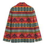 Native American Eagle Pattern Print Men's Blazer