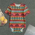 Native American Eagle Pattern Print Men's Bodysuit