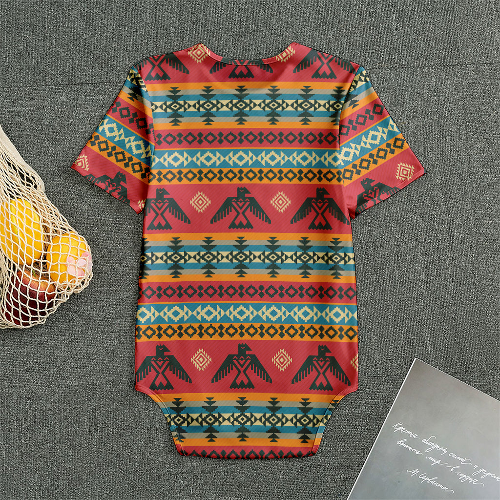 Native American Eagle Pattern Print Men's Bodysuit