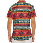 Native American Eagle Pattern Print Men's Deep V-Neck Shirt