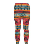 Native American Eagle Pattern Print Men's leggings
