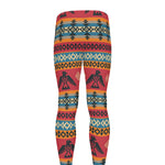 Native American Eagle Pattern Print Men's leggings