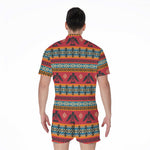 Native American Eagle Pattern Print Men's Rompers