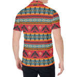 Native American Eagle Pattern Print Men's Shirt