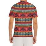 Native American Eagle Pattern Print Men's Short Sleeve Rash Guard