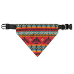 Native American Eagle Pattern Print Over The Collar Dog Bandana