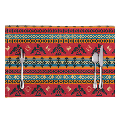 Native American Eagle Pattern Print Placemat