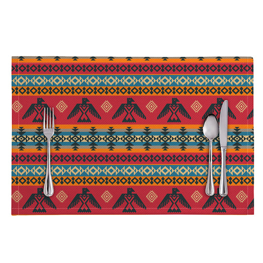 Native American Eagle Pattern Print Placemat