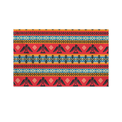 Native American Eagle Pattern Print Polyester Flag