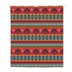 Native American Eagle Pattern Print Polyester Shower Curtain