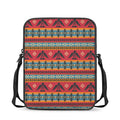 Native American Eagle Pattern Print Rectangular Crossbody Bag