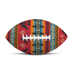 Native American Eagle Pattern Print Rugby Ball